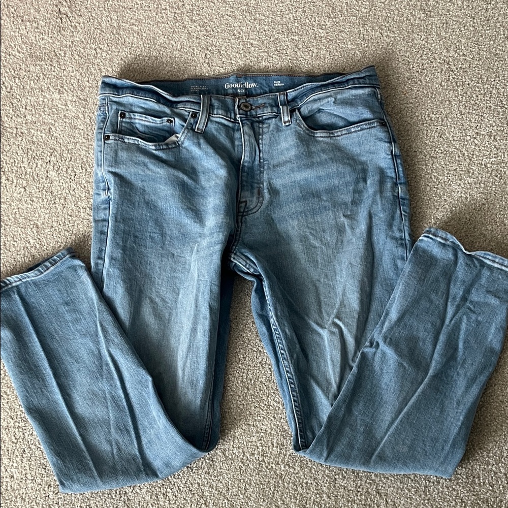 Men’s Goodfellow & Co Total Flex Slim Light Blue Jeans 36x30